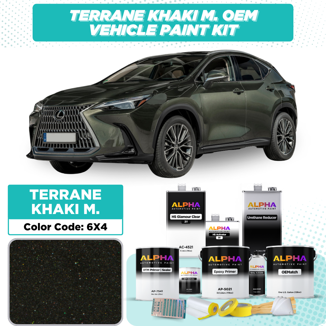 Toyota Terrane Khaki Metallic 6X4 | OEMatch Vehicle Paint Kit