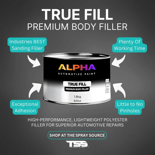 TrueFill Premium Body Filler by Alpha Automotive Paint