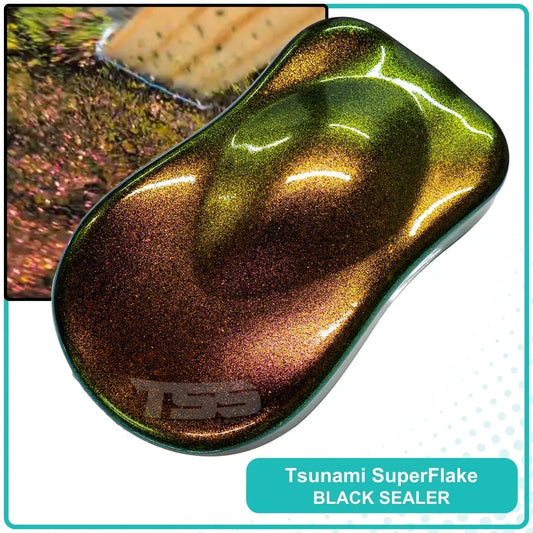 Tsunami Superflake Paint Basecoat Midcoat automotive basecoat paint by Alpha Automotive Paint