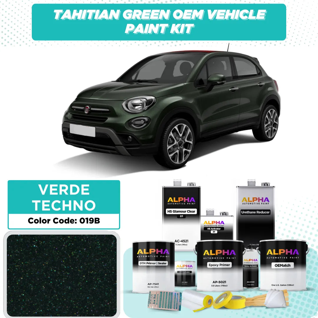 FIAT VERDE TECHNO P. 019B | OEMatch Vehicle Paint Kit