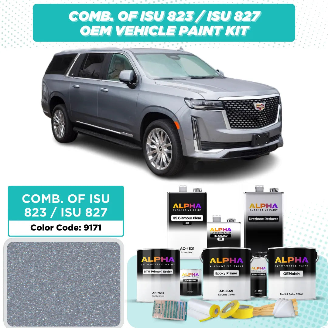 GEN. MOTORS HOLDEN (AUS) COMB. OF ISU 823 / ISU 827 9171 / 823 | OEMatch Vehicle Paint Kit