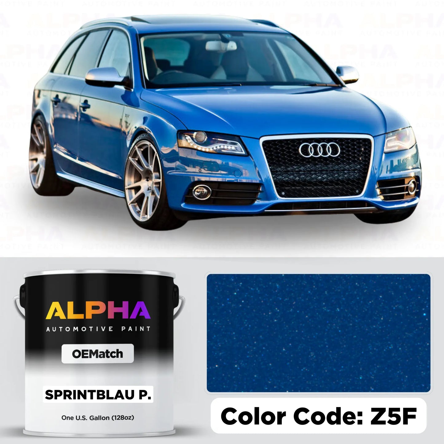 Volkswagen / Audi Sprintblau P. Z5F | OEMatch Basecoat