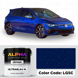 Volkswagen / Audi Ultra Blue M. LG5C | OEMatch Basecoat
