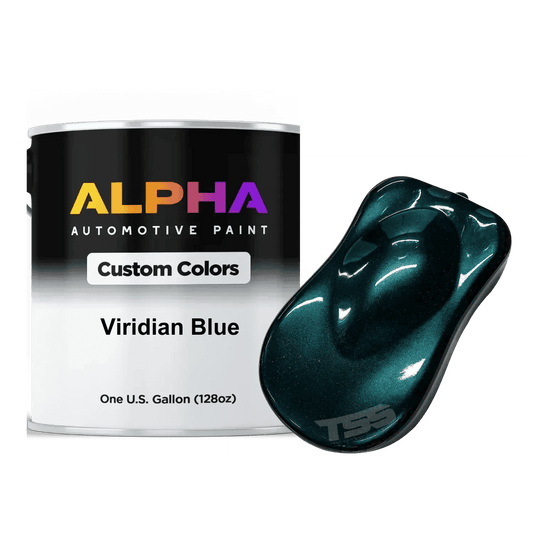 Viridian Blue Paint Basecoat Midcoat