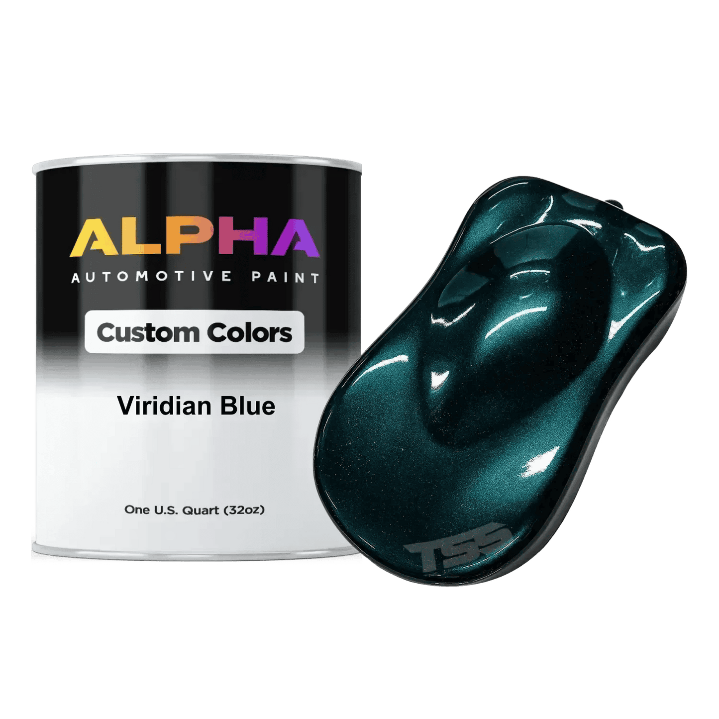 Viridian Blue Paint Basecoat Midcoat