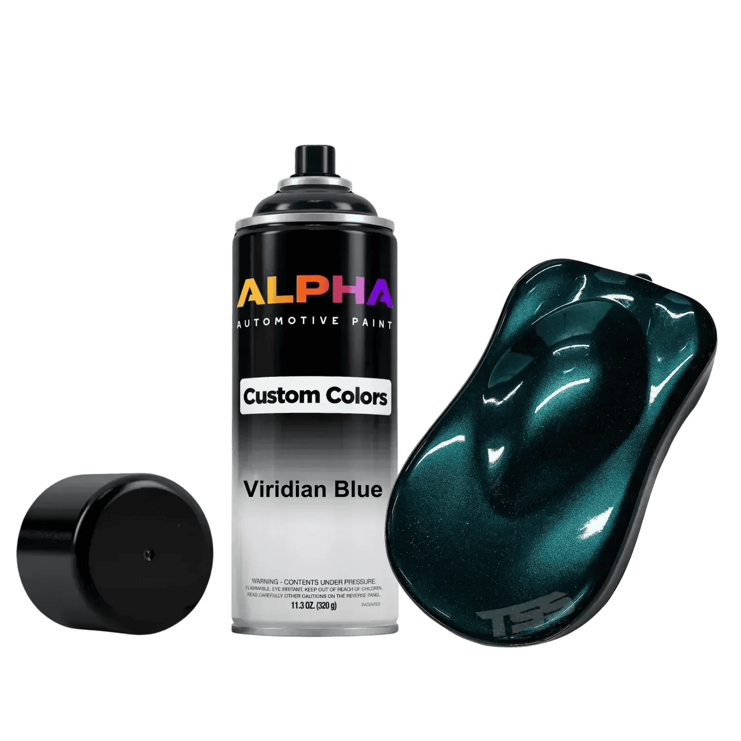 Viridian Blue Pearl Spray Can Midcoat