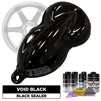 Void Black Wheel Paint Kit