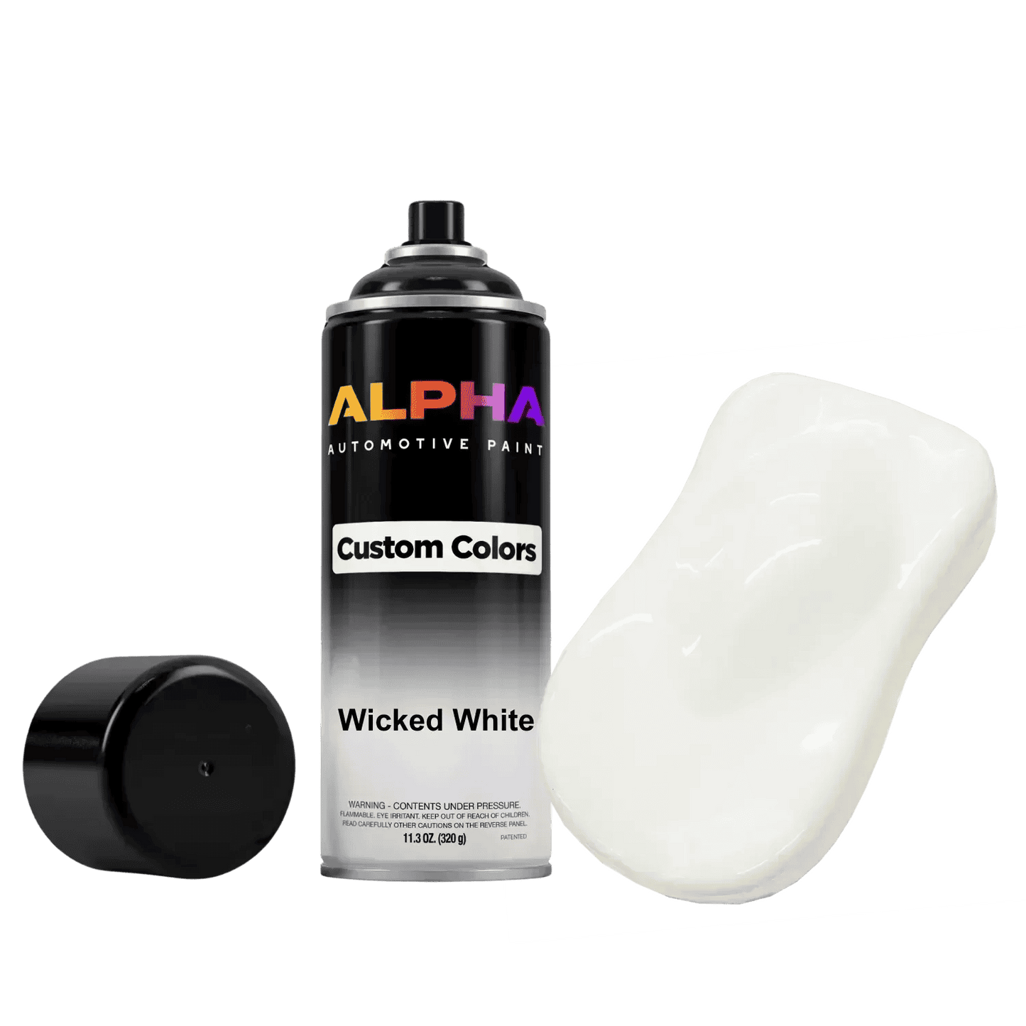 Wicked White Spray Can Midcoat