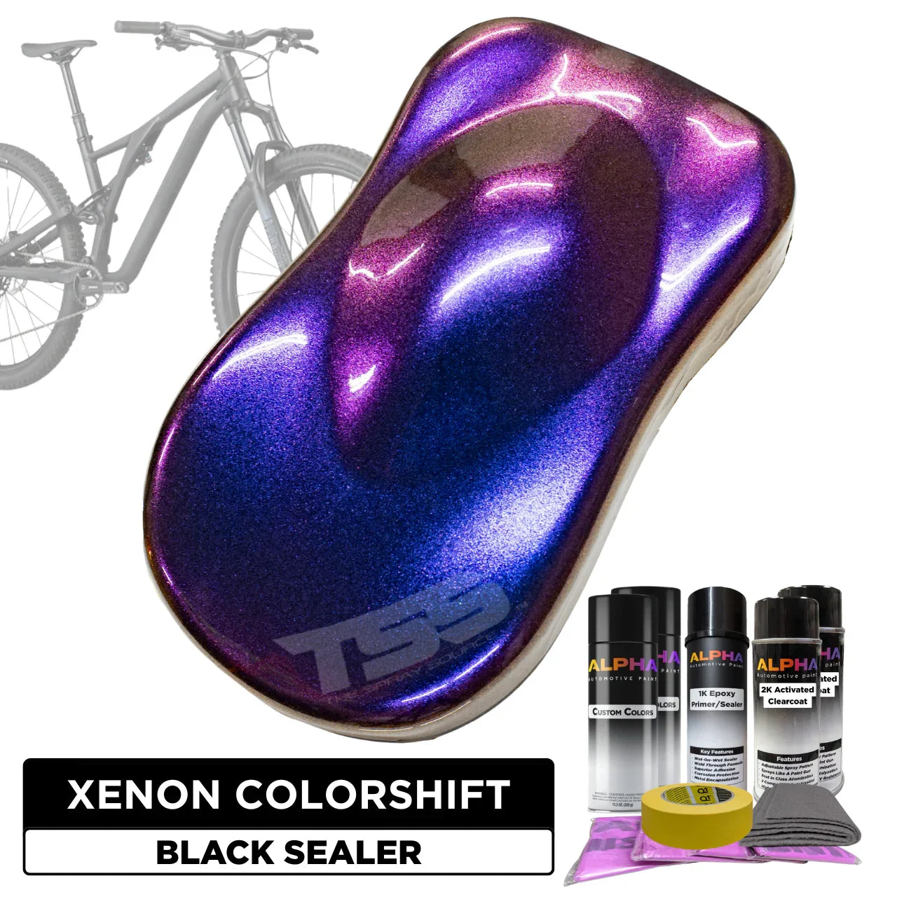 Spray Paint Mountain Bike Respray Near Me Trek Bicycle Gloss Black