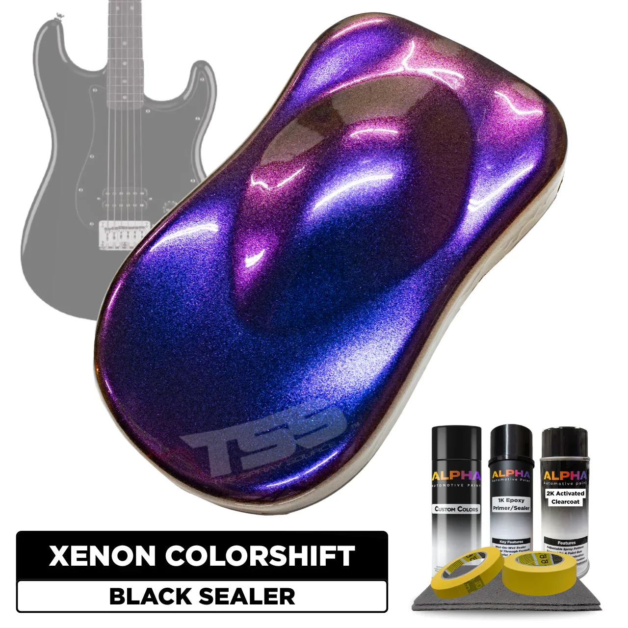 Xenon Colorshift Guitar Paint Kit – The Spray Source