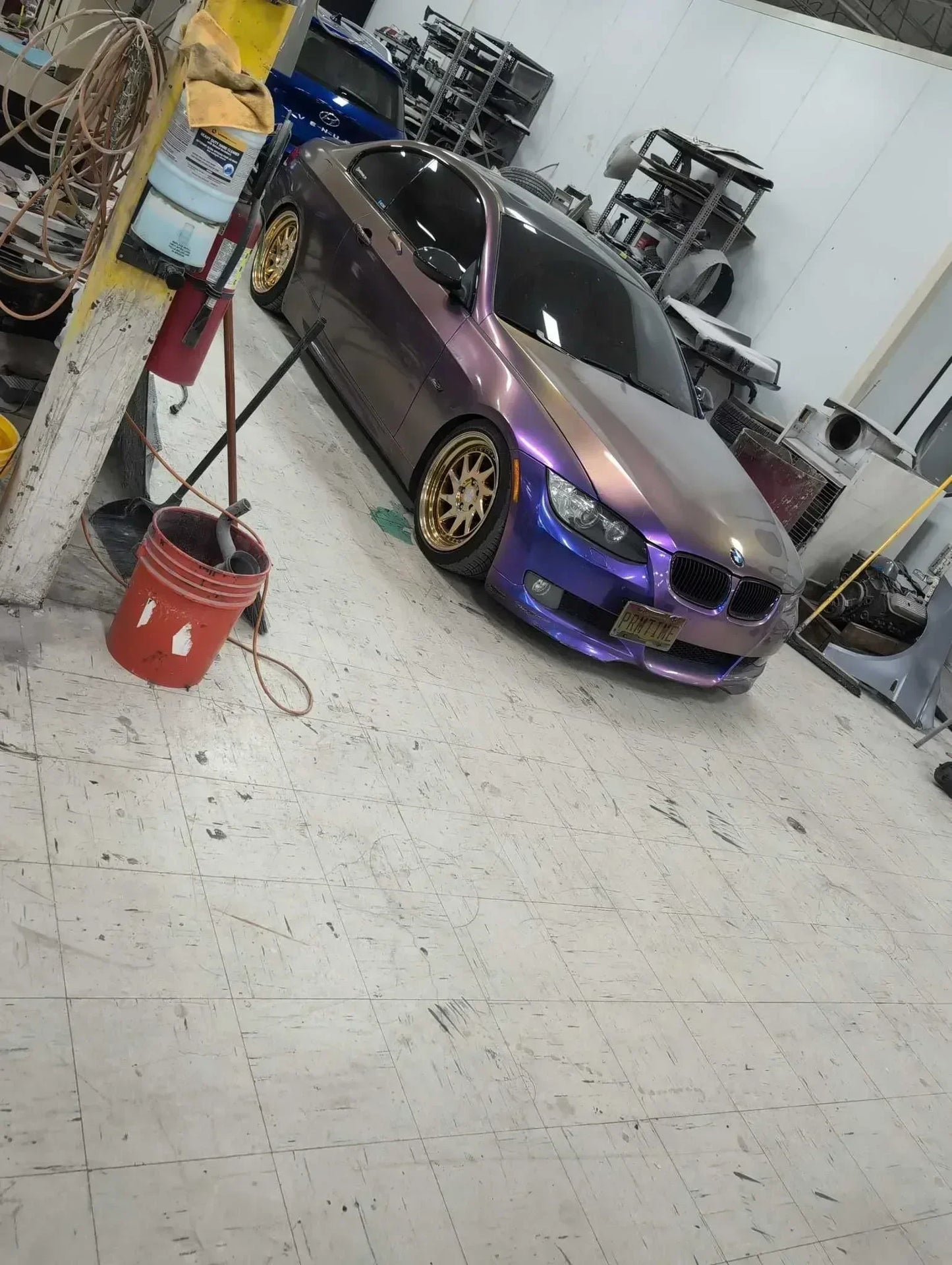 Xenon Colorshift Painted Sample (Black Ground Coat)