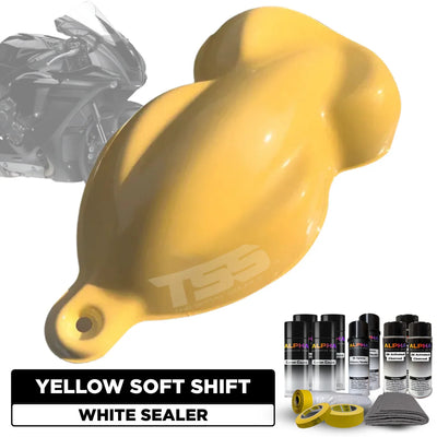 Yellow Soft Shift Motorcycle Paint Kit