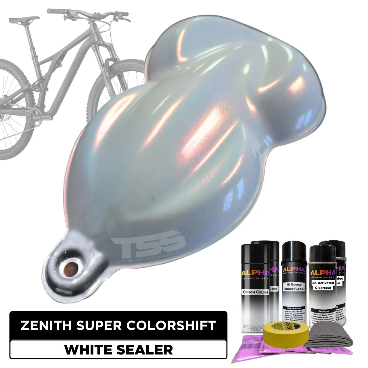 Zenith Super Colorshift Bike Paint Kit