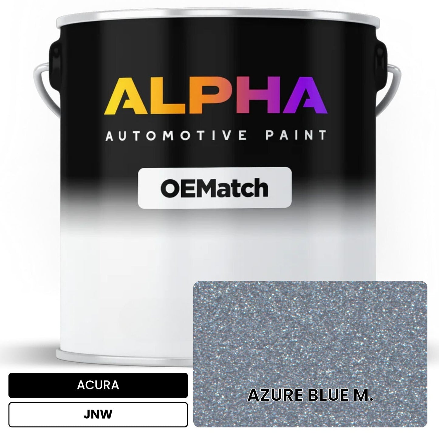 ACURA AZURE BLUE M. JNW OEMatch Basecoat