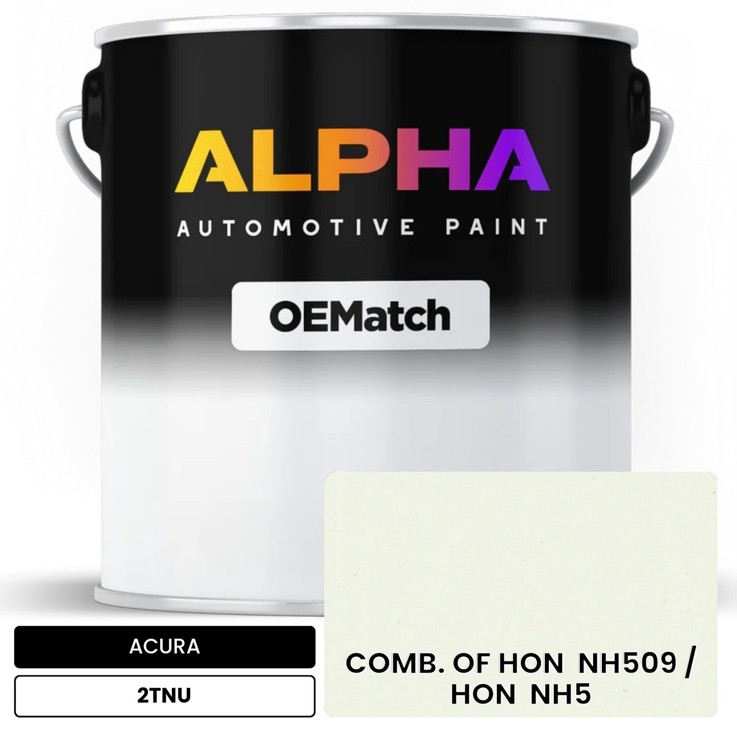 ACURA COMB. OF HON NH509 / HON NH5 2TNU OEMatch Basecoat