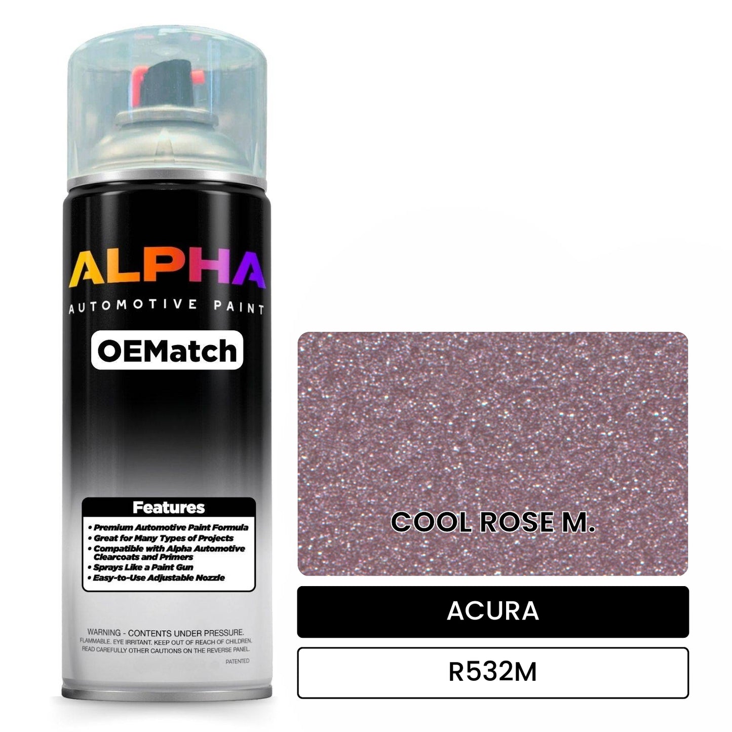 ACURA COOL ROSE M. R532M OEMatch Spraycan