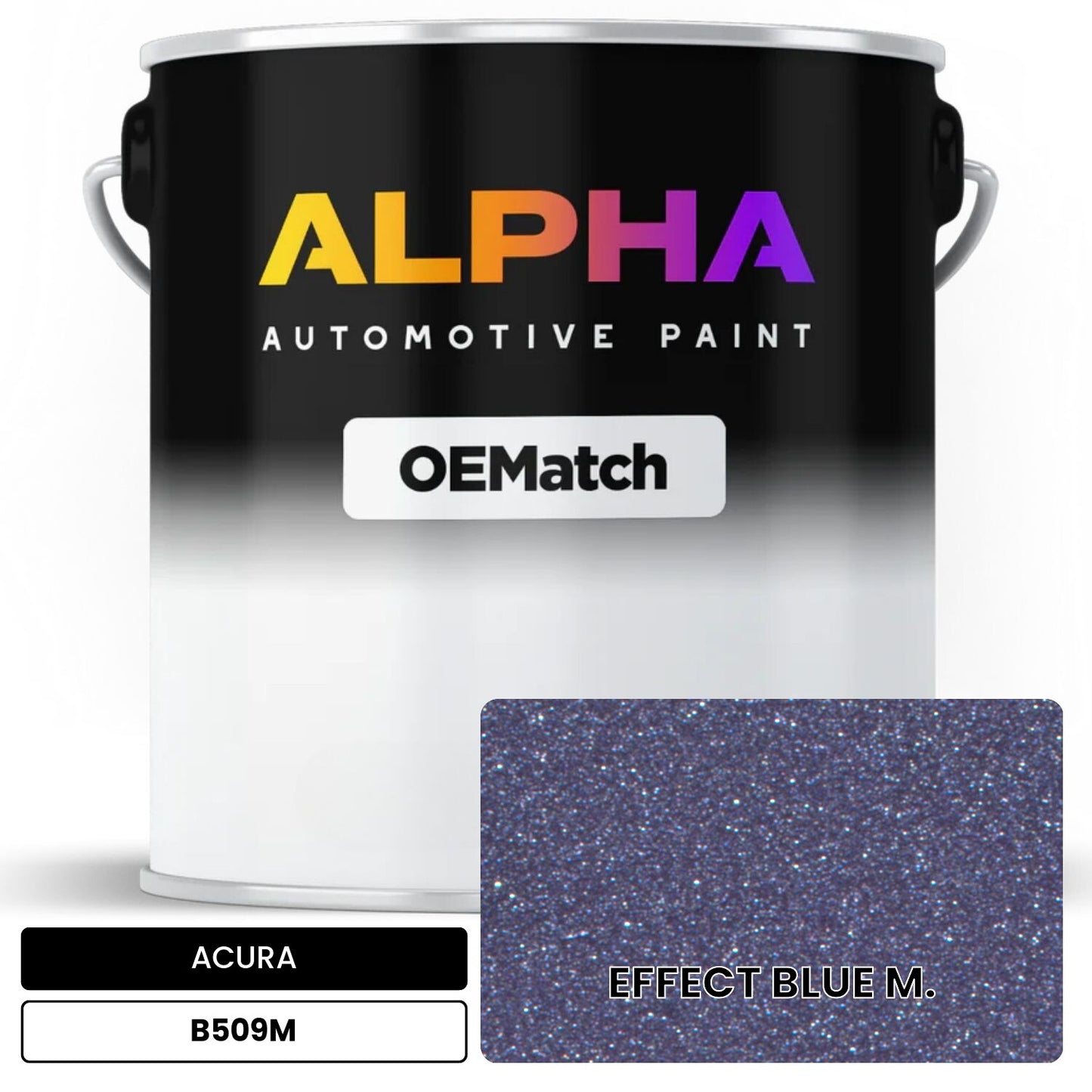 ACURA EFFECT BLUE M. B509M OEMatch Basecoat