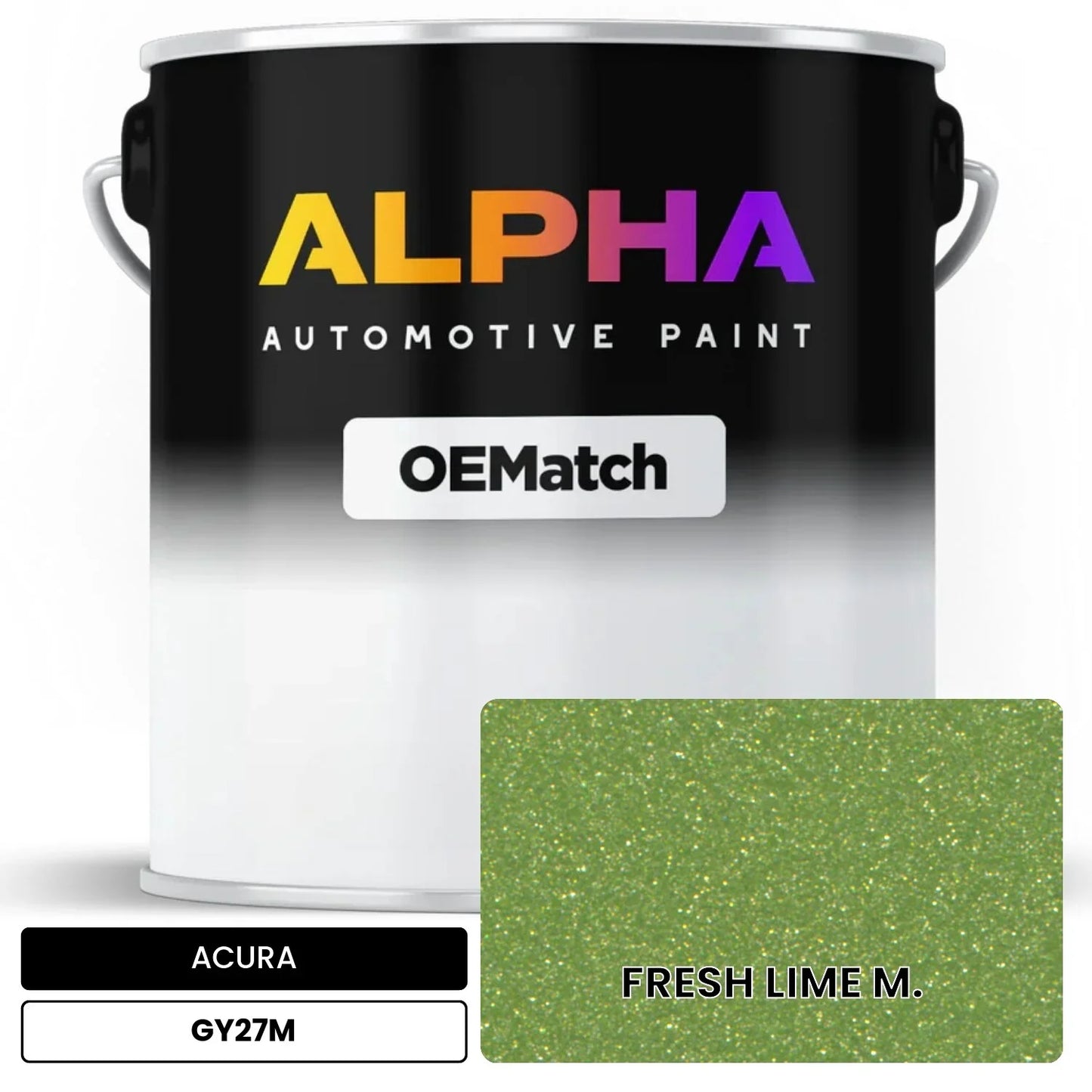 ACURA FRESH LIME M. GY27M OEMatch Basecoat