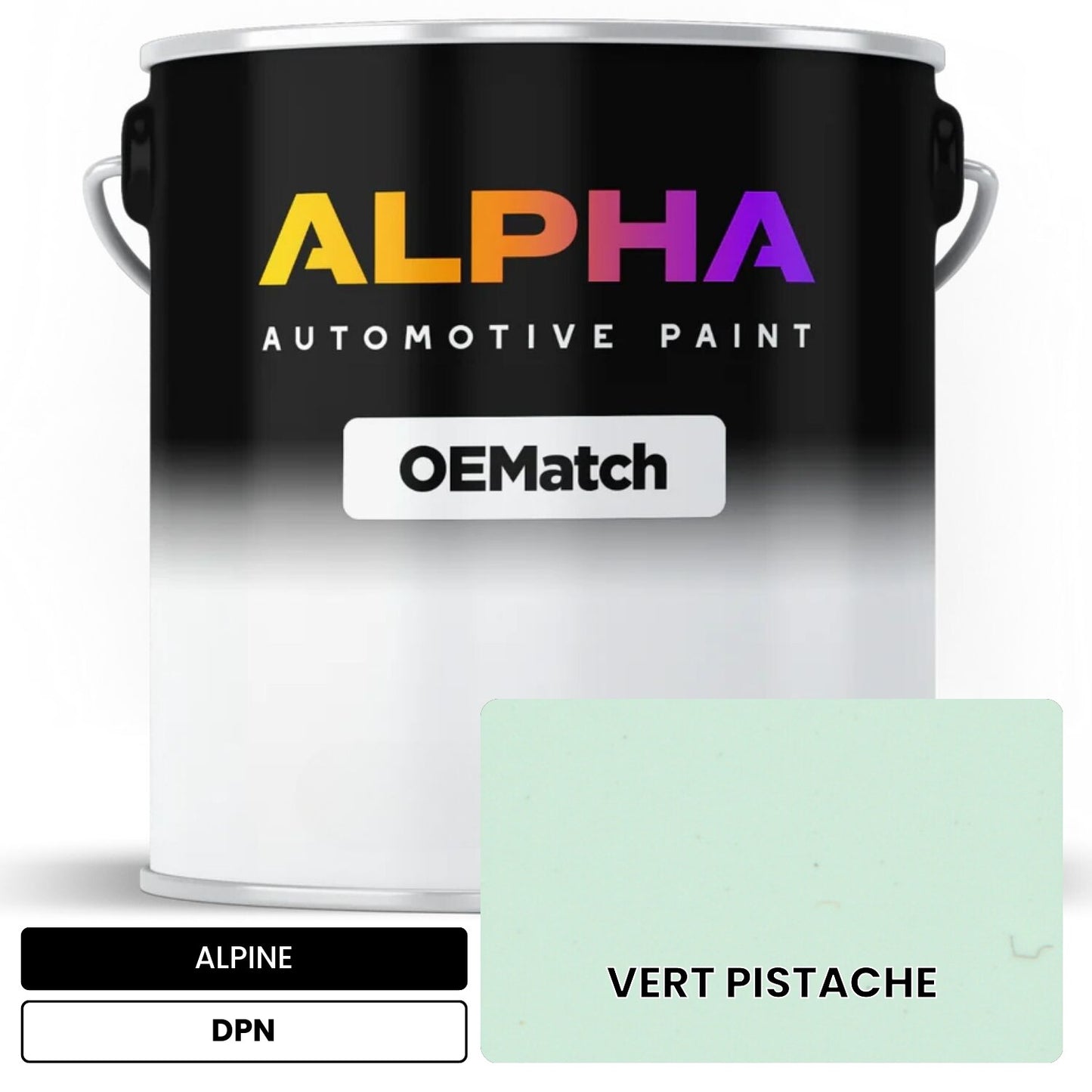ALPINE VERT PISTACHE DPN OEMatch Basecoat