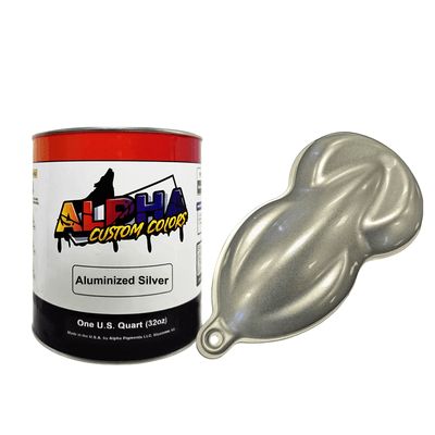 Aluminized Silver Paint Basecoat Midcoat - The Spray Source - Alpha Pigments