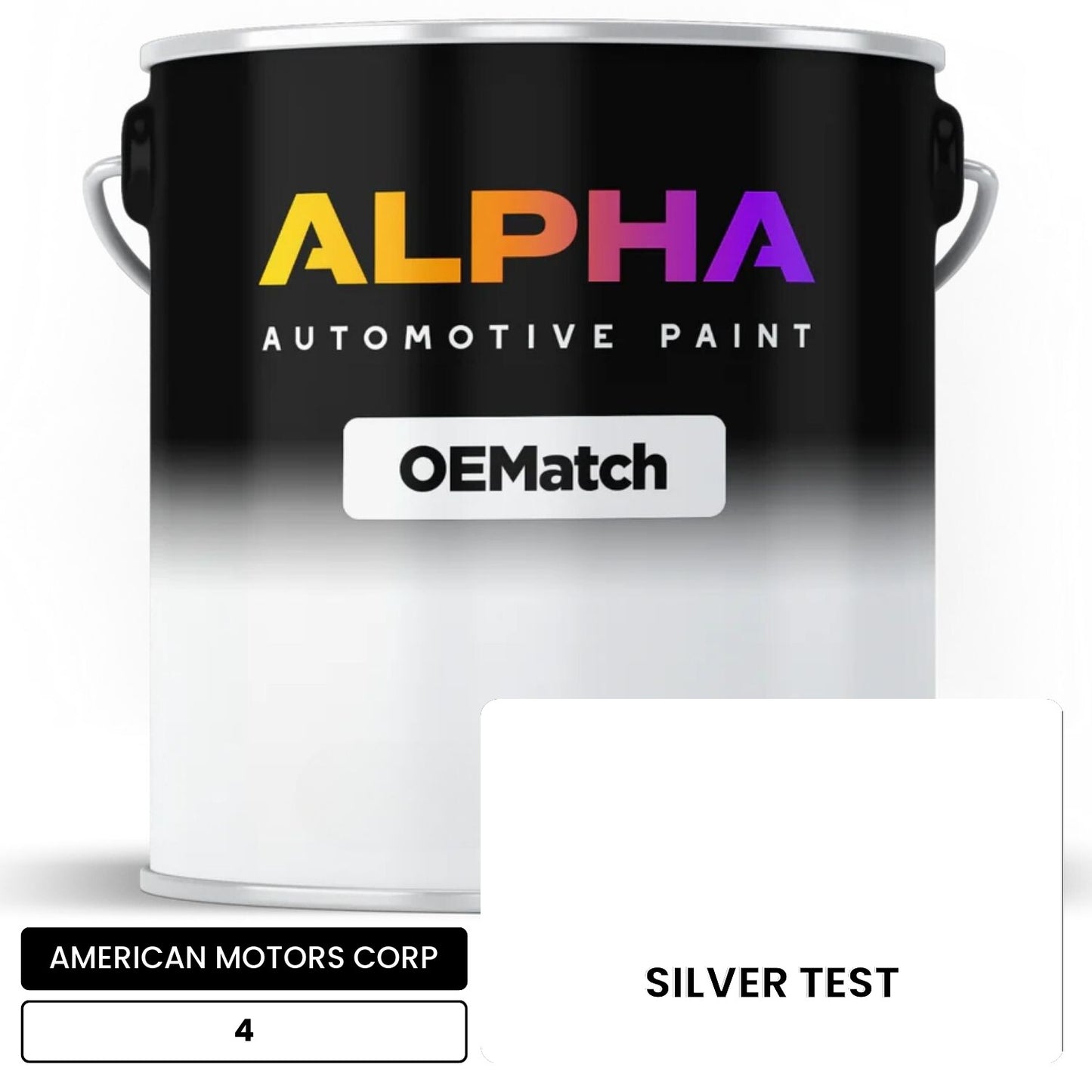 AMERICAN MOTORS CORP 4 OEMatch Basecoat