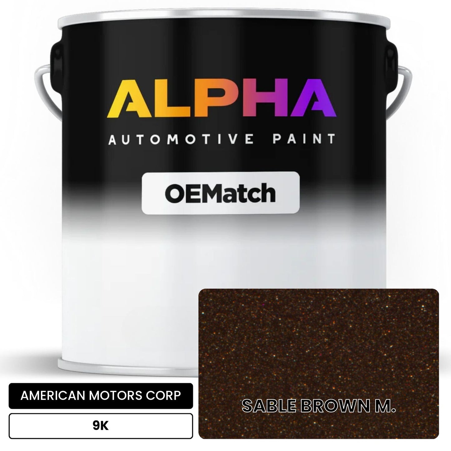 AMERICAN MOTORS CORP 9K OEMatch Basecoat