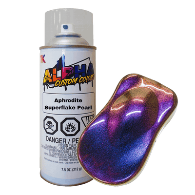 Aphrodite Superflake Bike Paint Kit - The Spray Source - Alpha Pigments