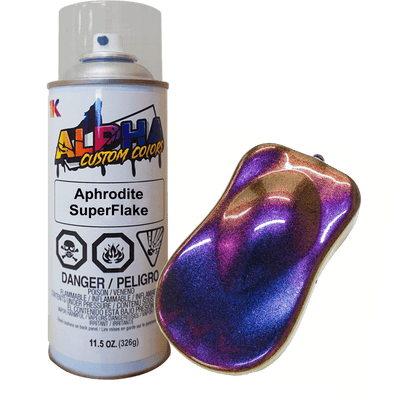 Aphrodite Superflake Pearl Spray Can Midcoat - The Spray Source - Alpha Pigments