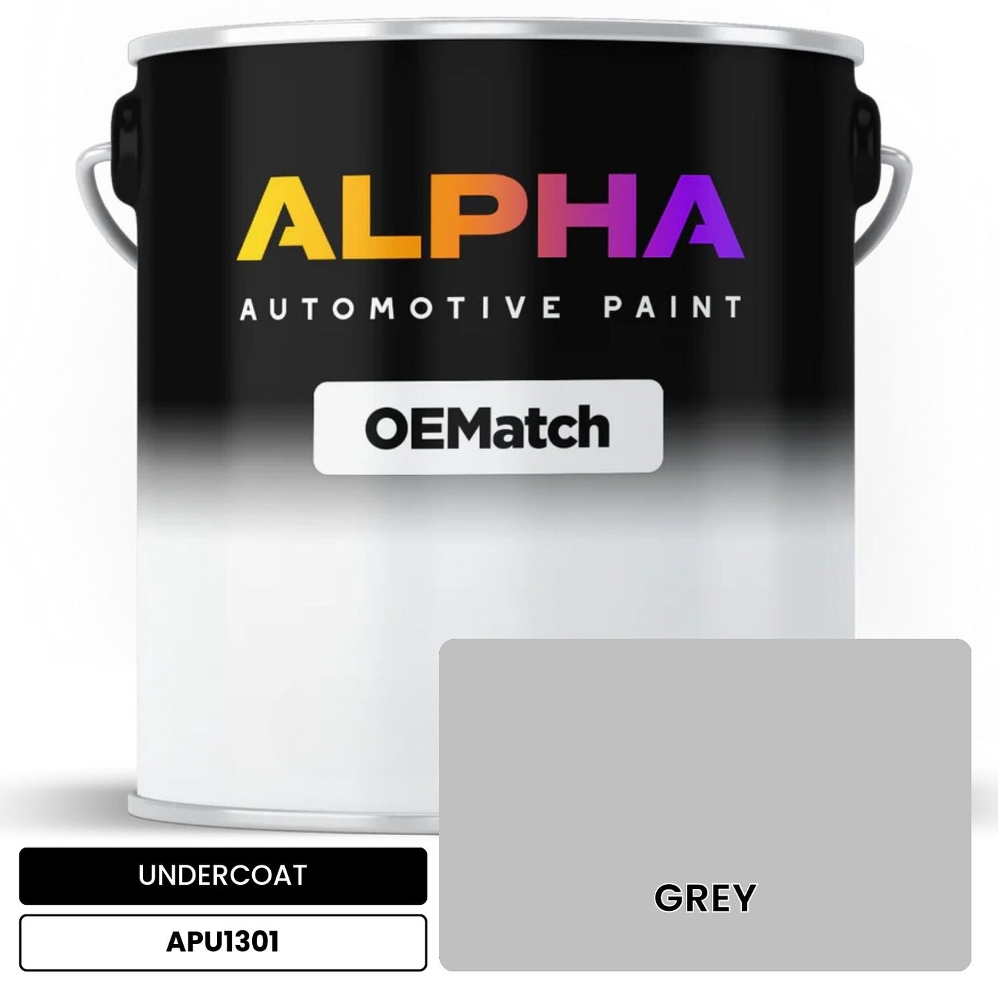 APAPU1301 GREY OEMatch Automotive Undercoat