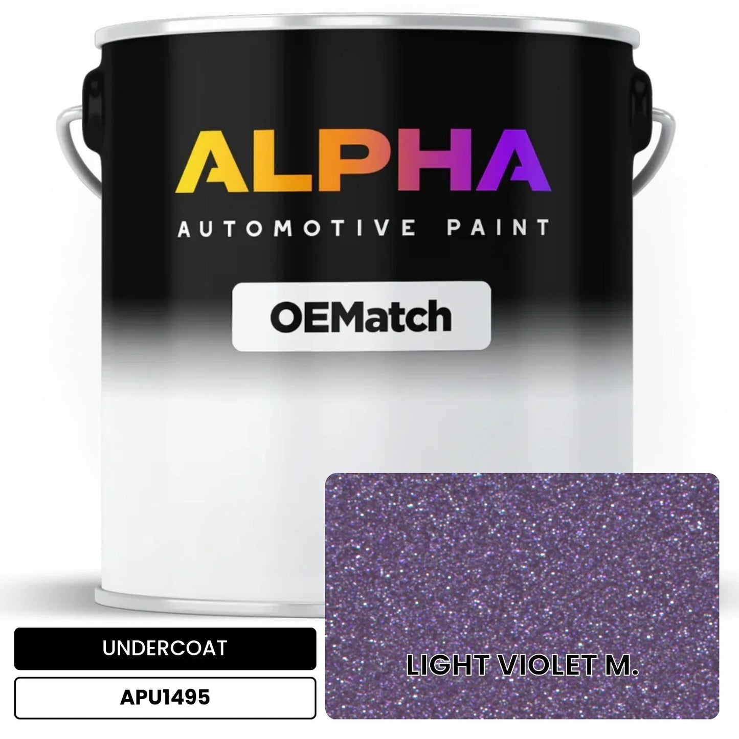 APAPU1495 LIGHT VIOLET M. OEMatch Automotive Undercoat