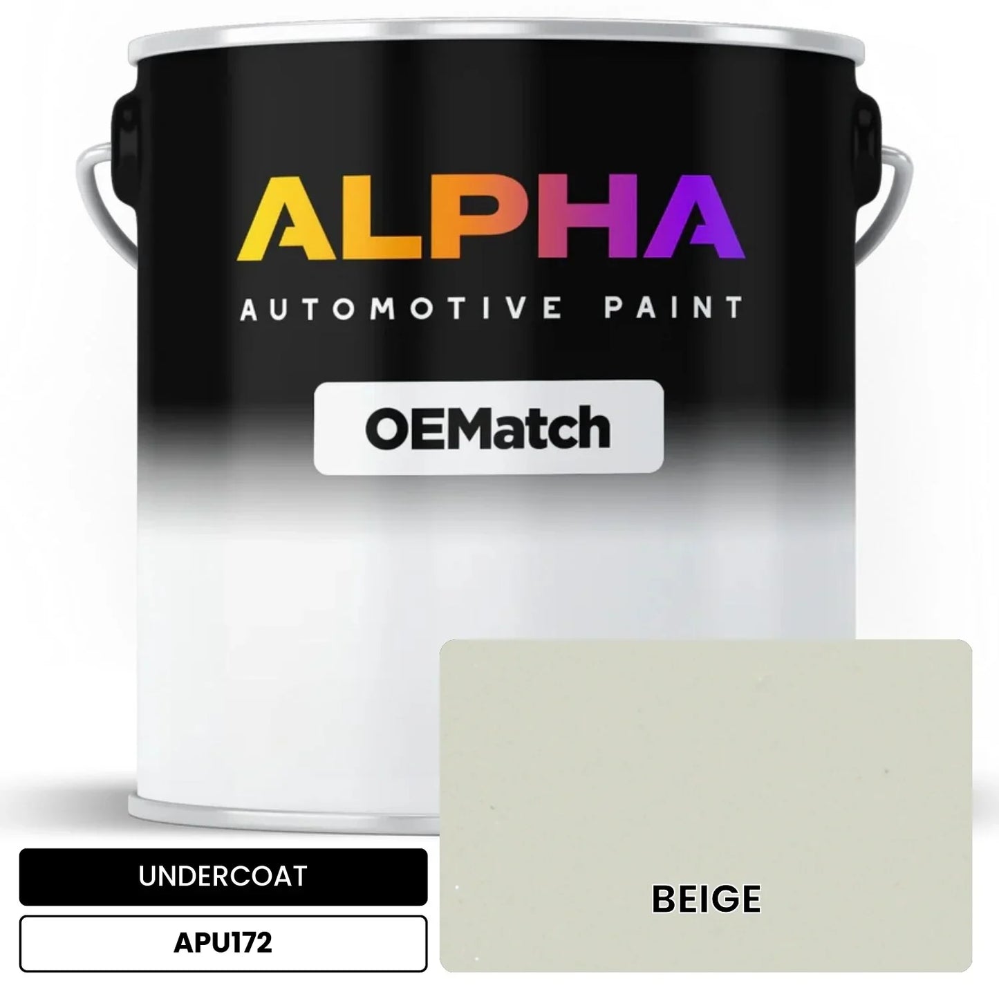 APAPU172 BEIGE OEMatch Automotive Undercoat
