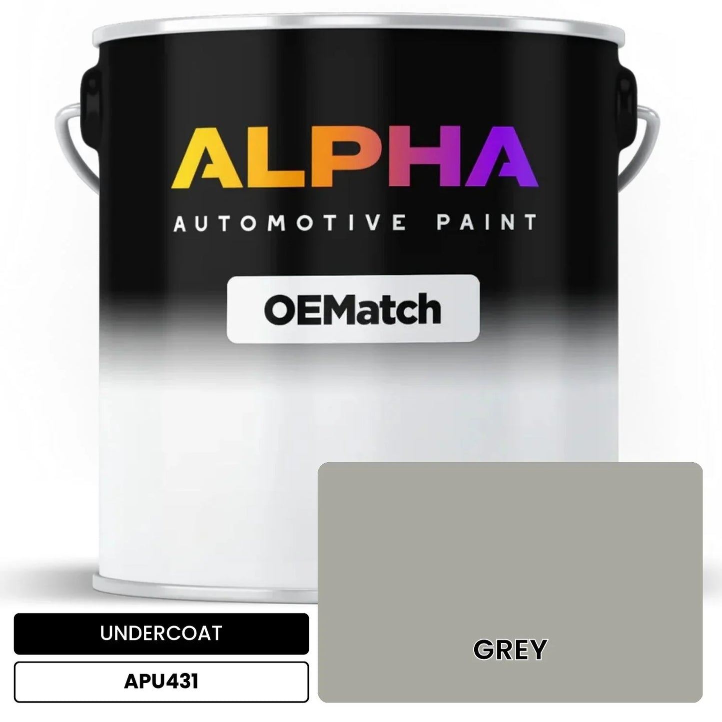 APAPU431 GREY OEMatch Automotive Undercoat