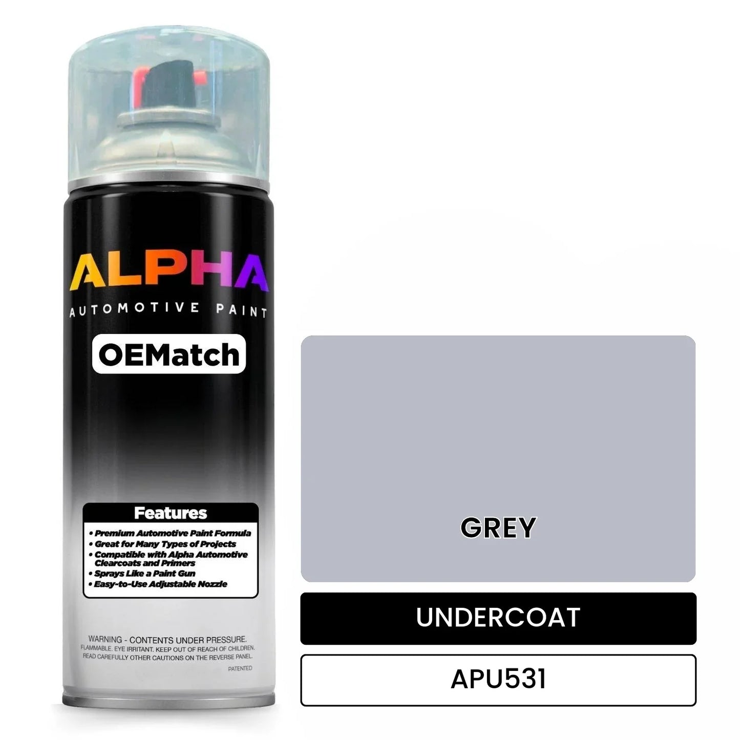 APAPU531 GREY OEMatch Spraycan Undercoat
