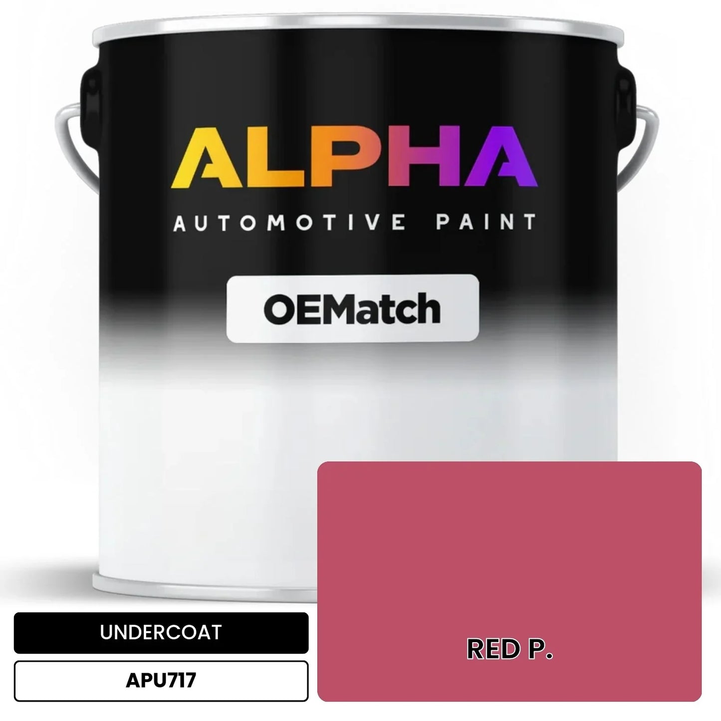 APAPU717 RED P. OEMatch Automotive Undercoat