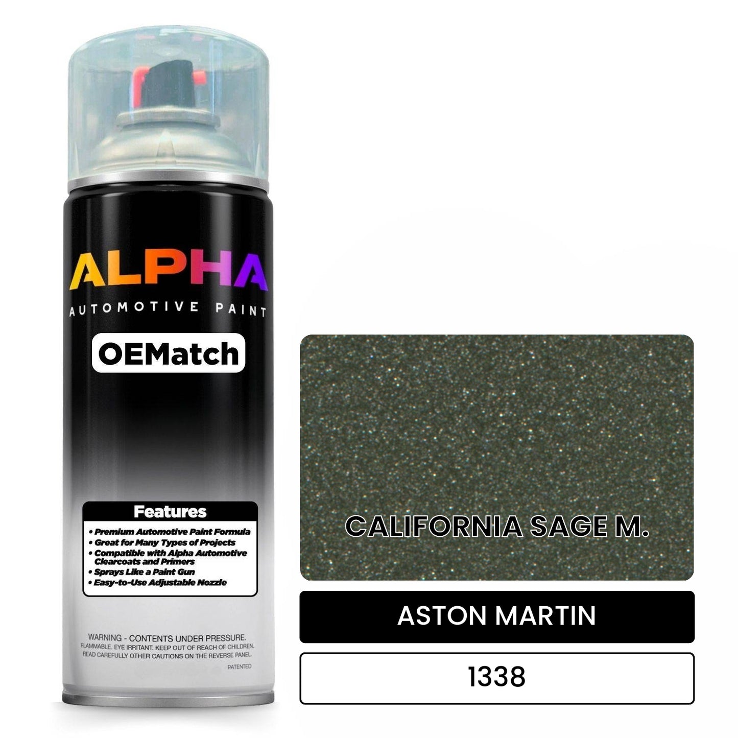 ASTON MARTIN CALIFORNIA SAGE M. 1338 OEMatch Spraycan