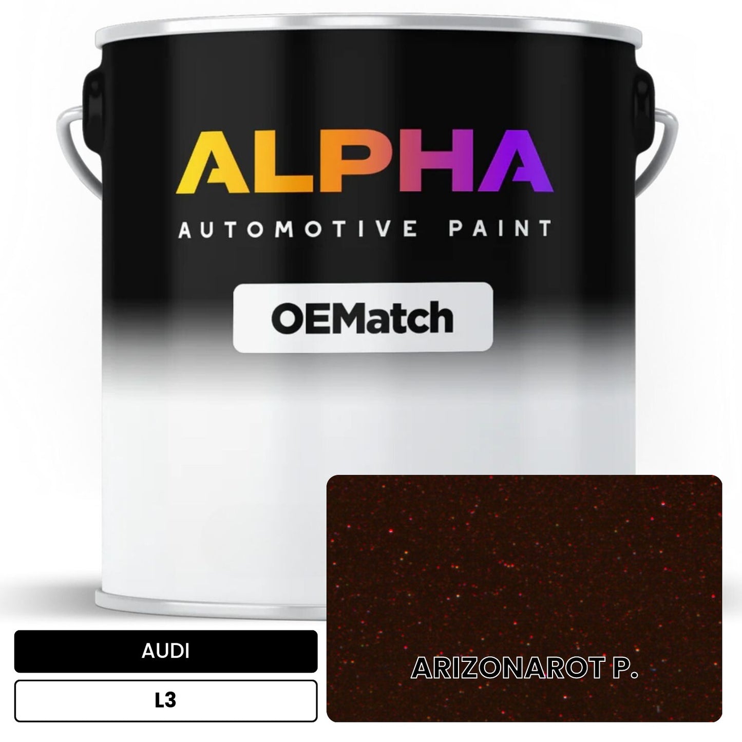 AUDI Arizona Red L3 OEMatch Basecoat
