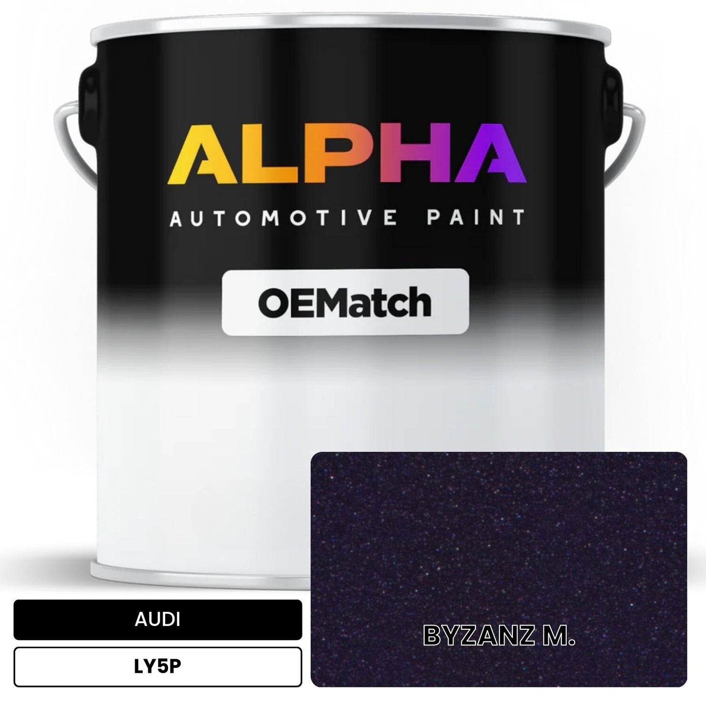 AUDI Byzance Blue LY5P OEMatch Basecoat