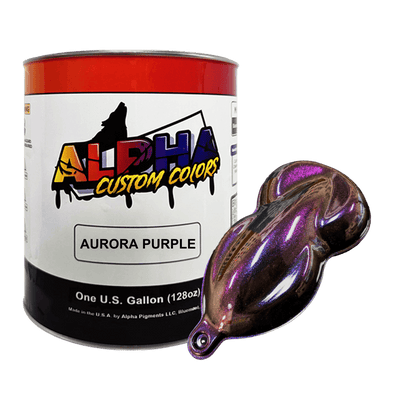 Aurora Purple Paint Basecoat - The Spray Source - Alpha Pigments