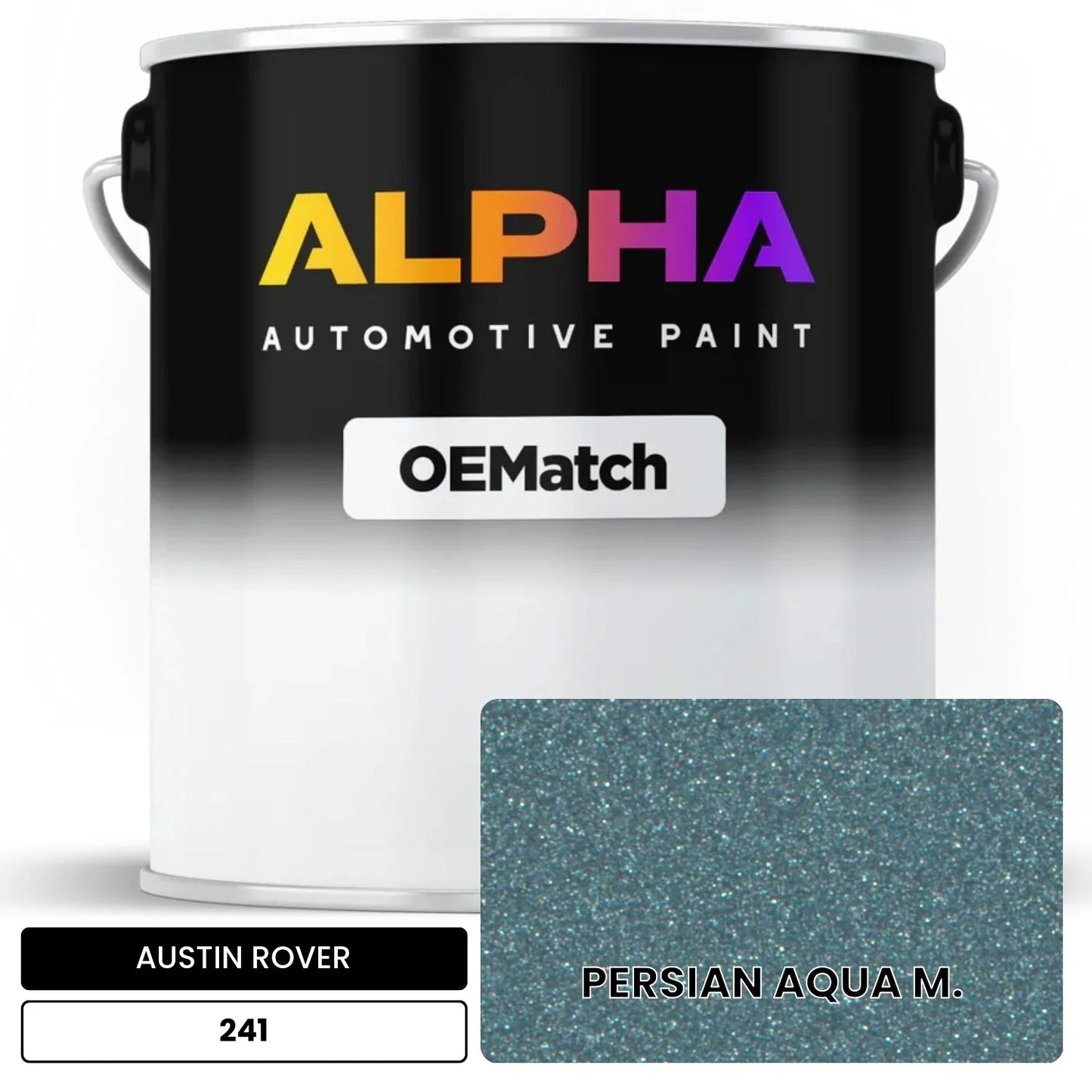 AUSTIN ROVER PERSIAN AQUA M. 241 OEMatch Basecoat