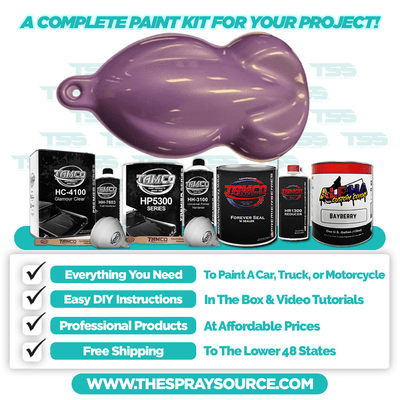 Bayberry Car Kit (White Ground Coat) - The Spray Source - Alpha Pigments