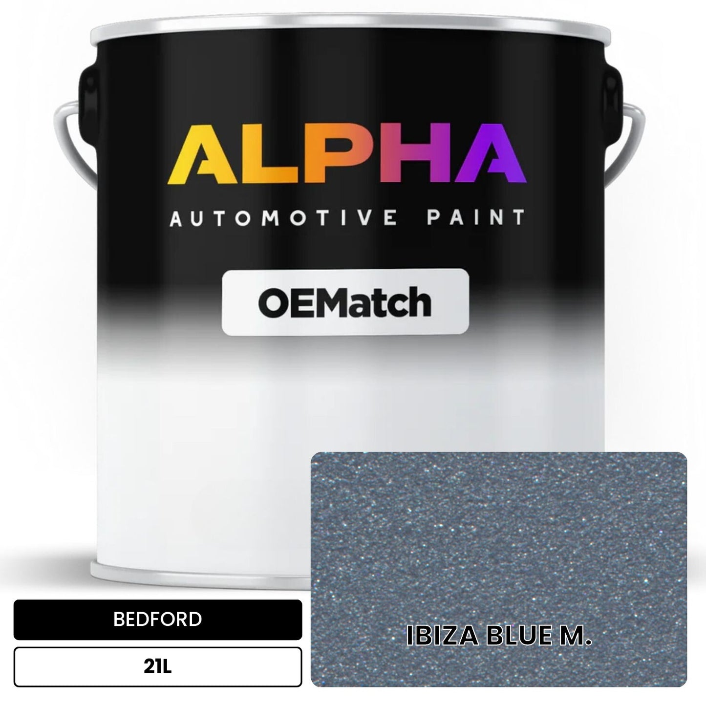 BEDFORD IBIZA BLUE M. 21L OEMatch Basecoat