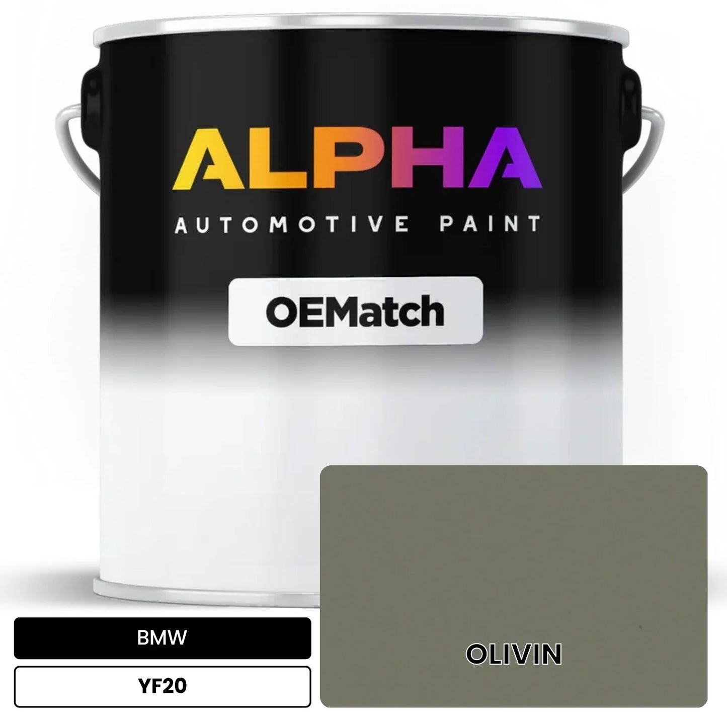 BMW OLIVIN YF20 OEMatch Basecoat