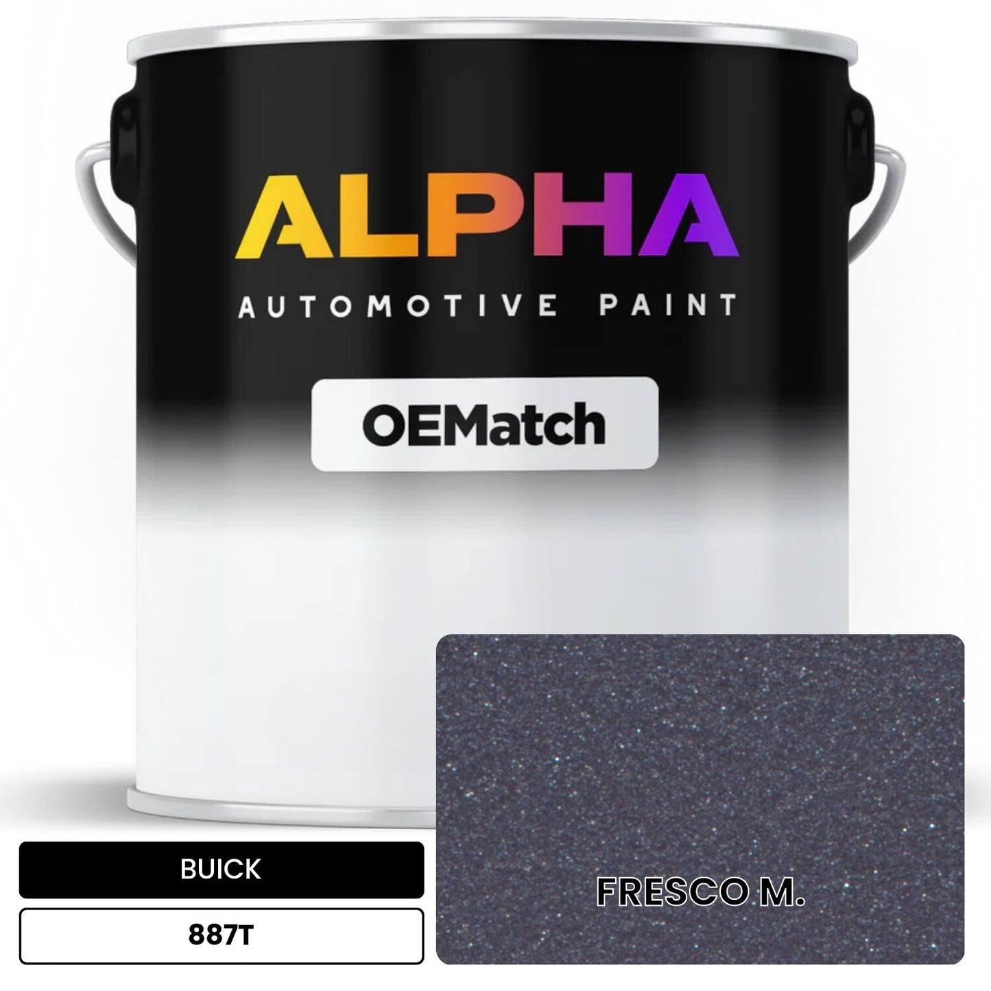 BUICK 887T OEMatch Basecoat