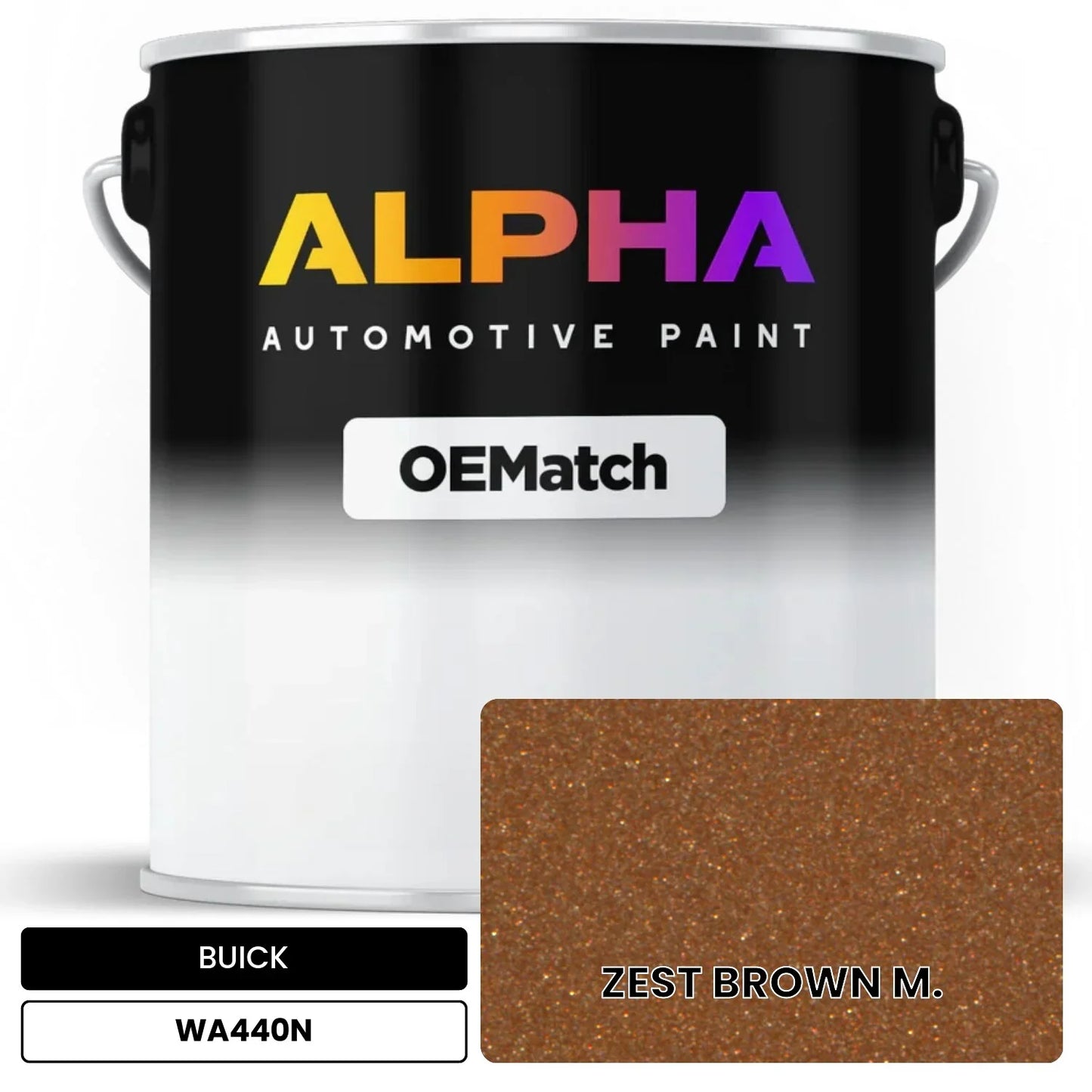 BUICK ZEST BROWN M. WA440N OEMatch Basecoat