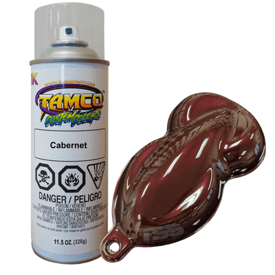 Cabernet Candy Pearl Basecoat Spray Can - The Spray Source - Tamco Paint