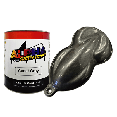 Cadet Gray Paint Basecoat - The Spray Source - Alpha Pigments
