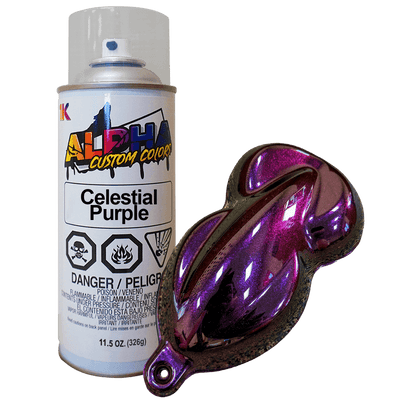 Celestial Purple Spray Can Midcoat - The Spray Source - Alpha Pigments