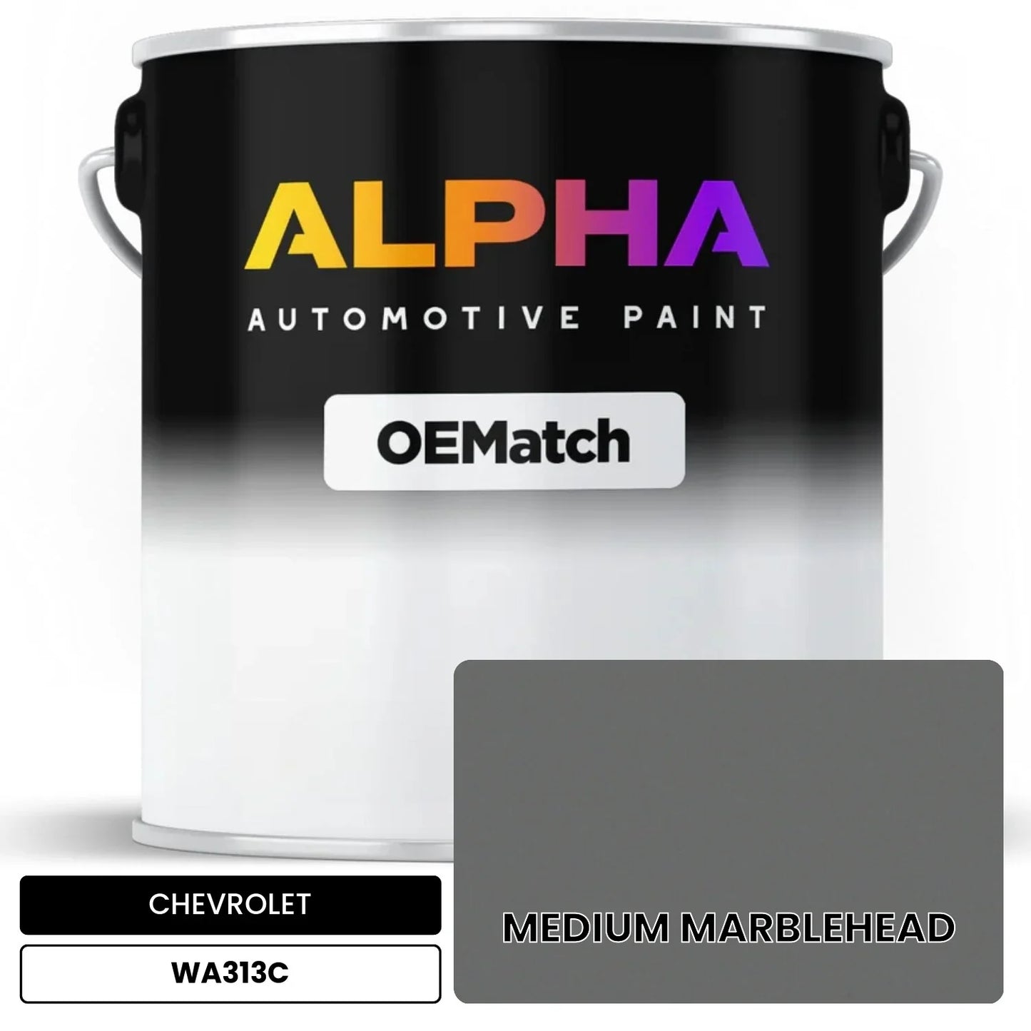 CHEVROLET MEDIUM MARBLEHEAD WA313C OEMatch Basecoat