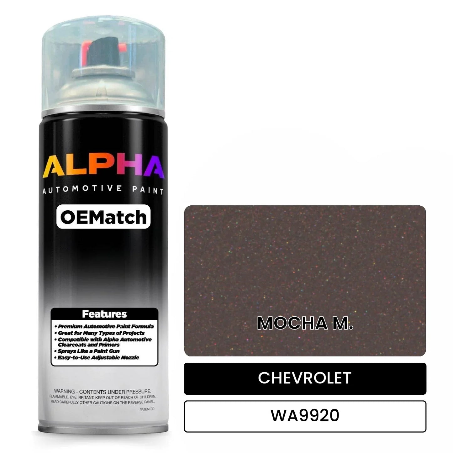 CHEVROLET MOCHA M. WA9920 OEMatch Spraycan