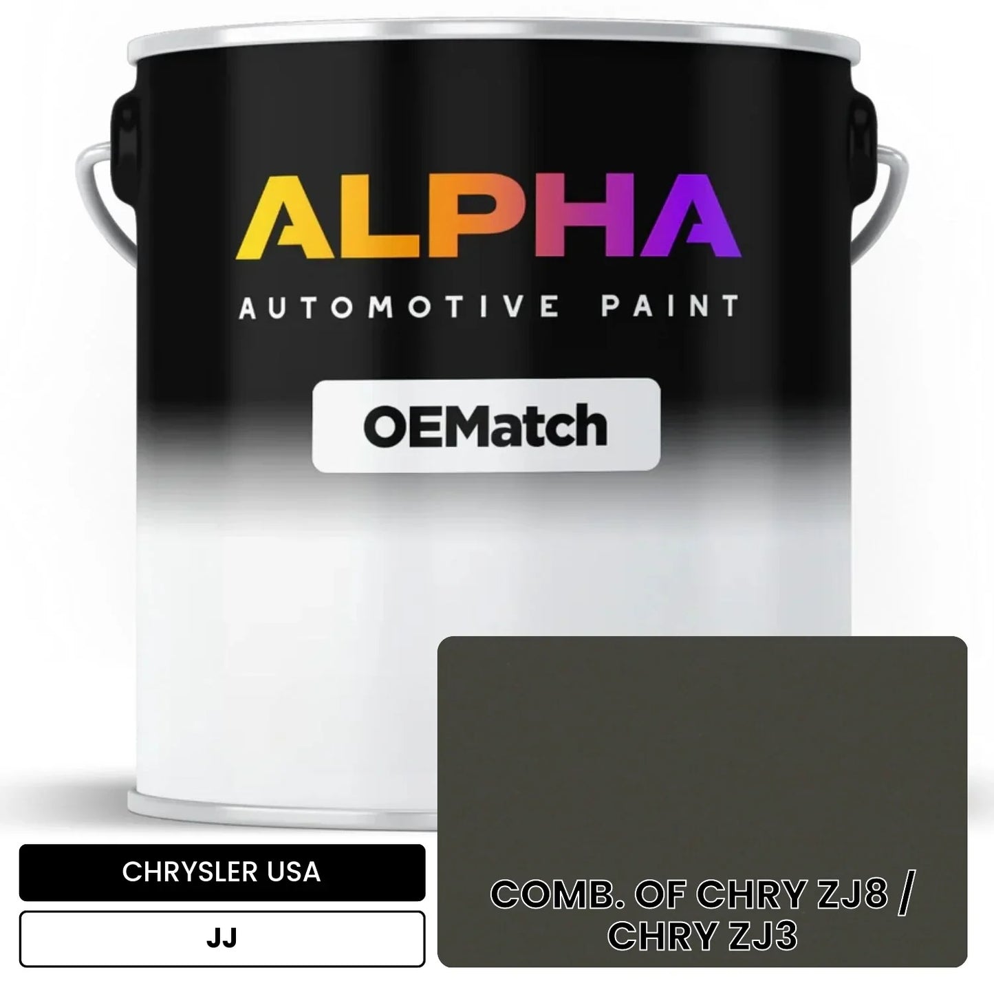 CHRYSLER USA COMB. OF CHRY ZJ8 / CHRY ZJ3 JJ OEMatch Basecoat